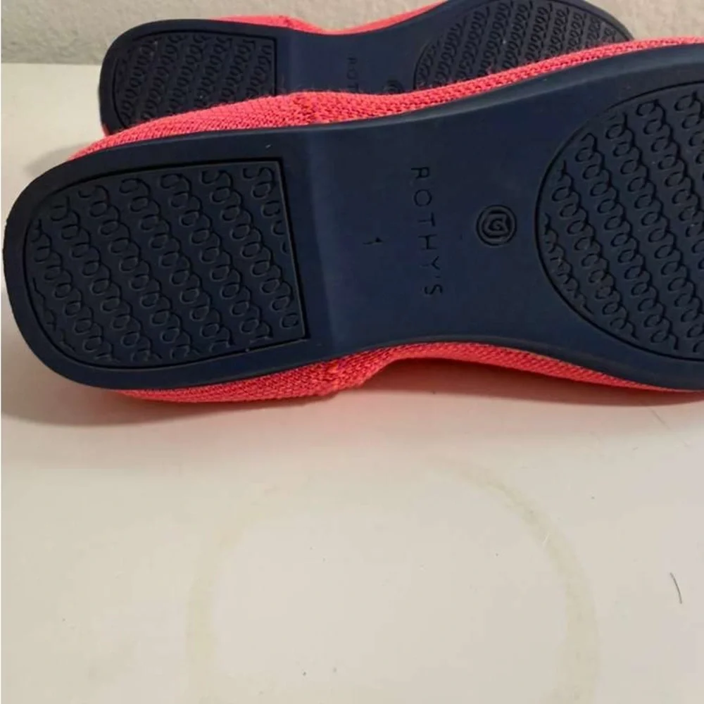 Rothy's Kids Pink and Blue Dress Shoes